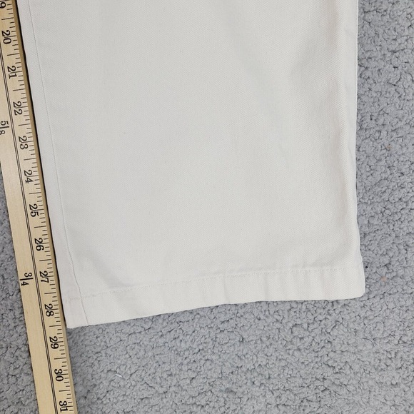 Vintage Weatherproof Khaki Pants Mens Size 34 x 28.5 Beige Straight Leg‎ Chino - Picture 16 of 16